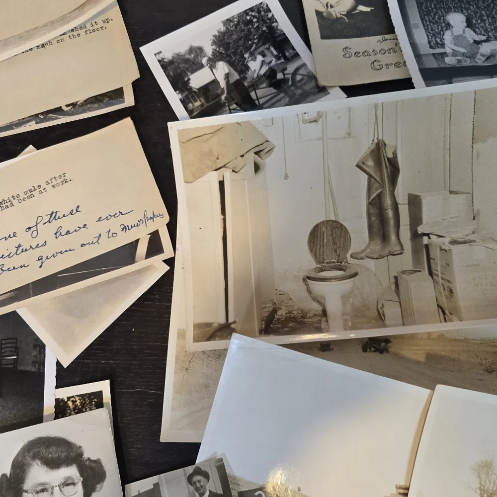 Vintage Black And White Photo Collection